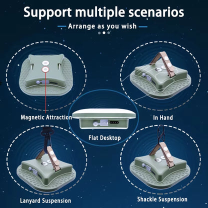MOSLIGHTING Rechargeable Camping Strong Light with Magnet Zoom Portable Torch Tent Light Work Car Maintenance Lighting LED USB