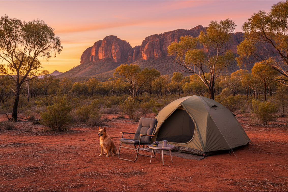 Australian Outback Camping Hero Banner