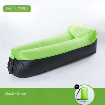 Lazy Inflatable Sofa Outdoor Portable Inflatable Couch Folding Camping Inflatable Sofa Outdoor Furniture Inflatable Lounger