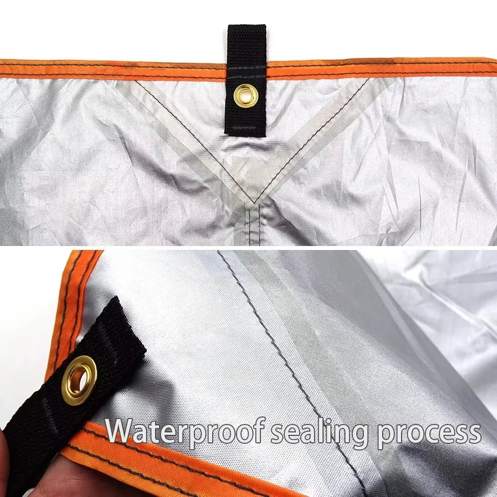 Ultra Light Canvas Garden Canopy, Sunshade, Camping Hammock, Courtyard Sunshade, Used for Outdoor Activities