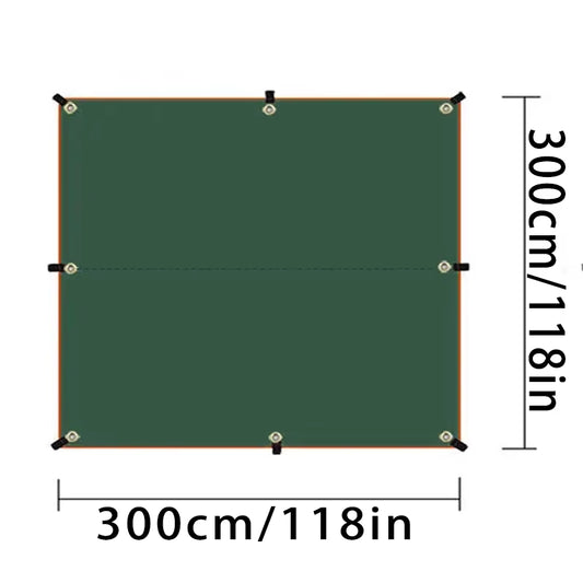 Ultra Light Canvas Garden Canopy, Sunshade, Camping Hammock, Courtyard Sunshade, Used for Outdoor Activities