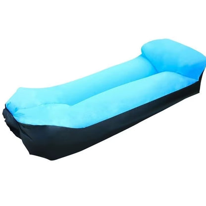 Lazy Inflatable Sofa Outdoor Portable Inflatable Couch Folding Camping Inflatable Sofa Outdoor Furniture Inflatable Lounger